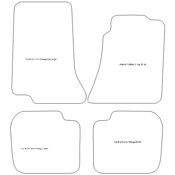 Vauxhall Omega Car Mats